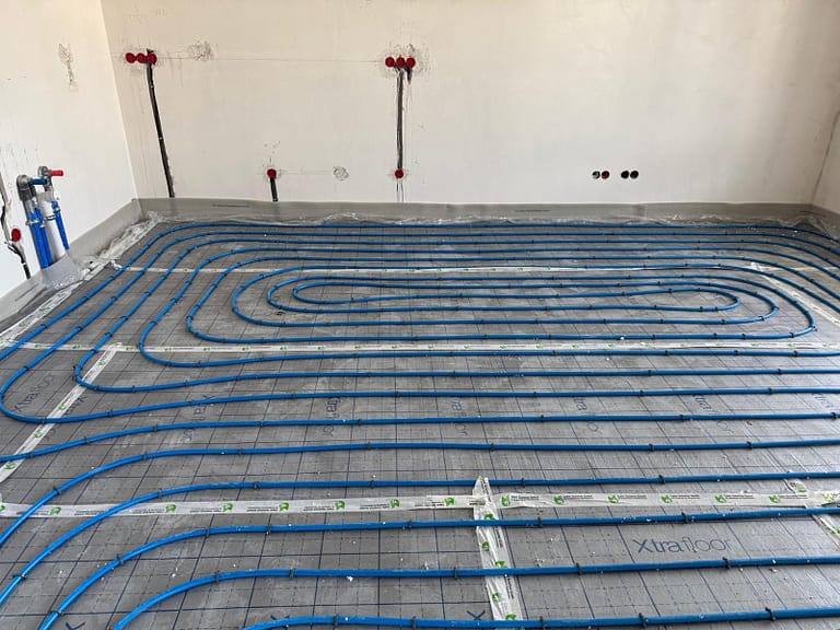 Tackersystem Blau